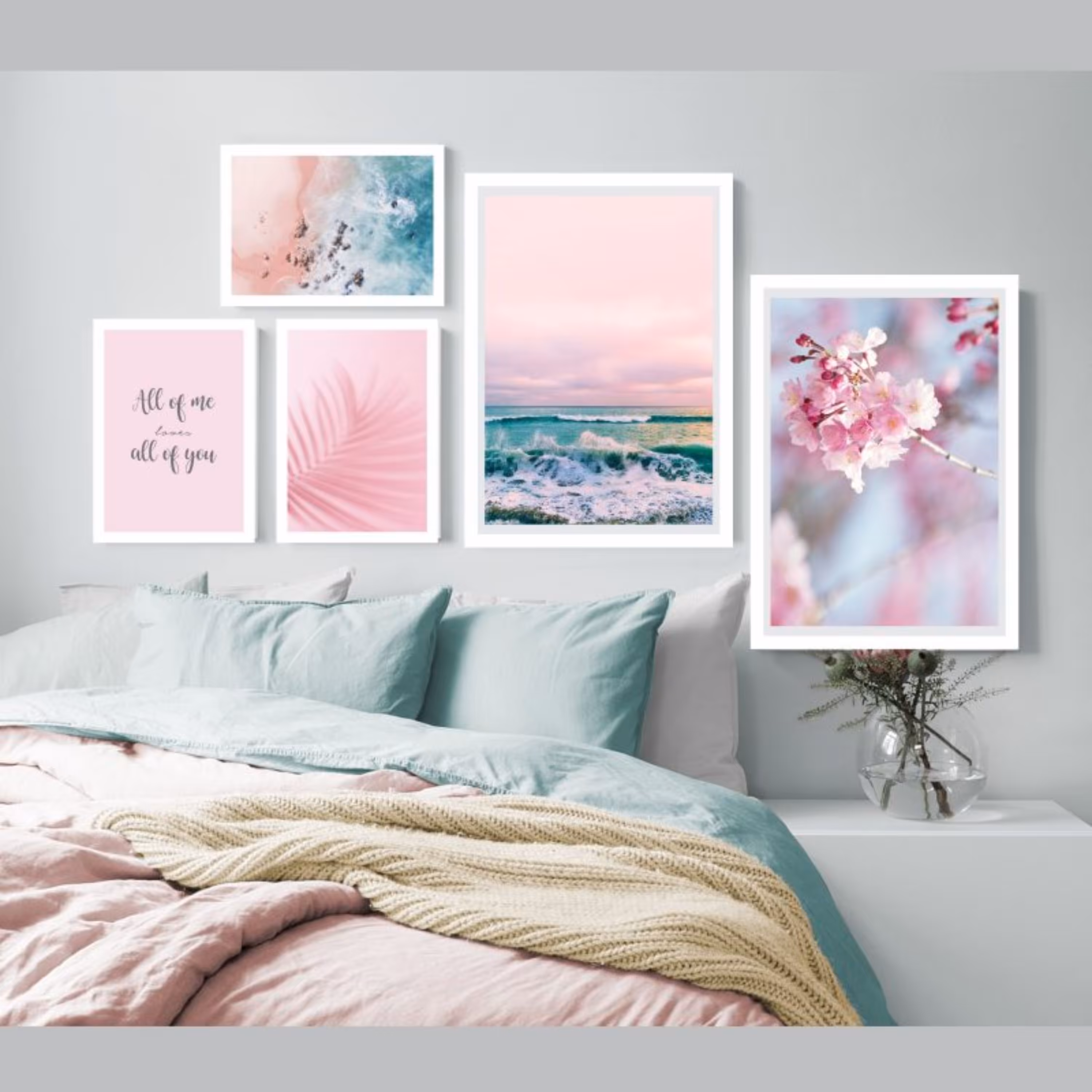 تابلو دیواری 5 تکه کد SM032W