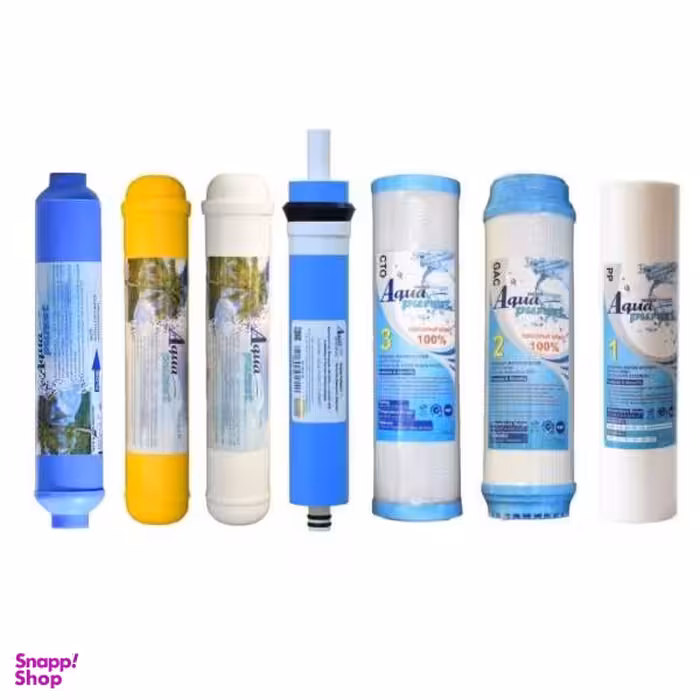 فیلتر دستگاه تصفیه آب آکوا پیورست مدل ALKALINE بسته 7 عددی