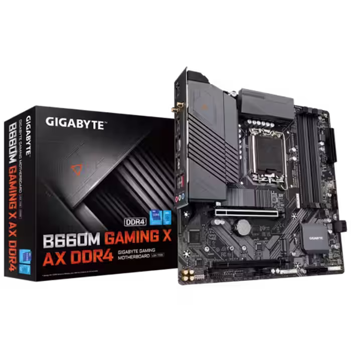 مادربرد گیگابایت مدل B660M-GAMING-X-AX-DDR4 سوکت 1700