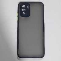 قاب گوشی  شیامی NOTE104G پشت مات دورسیلکون آبی note104g