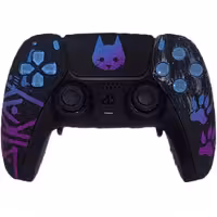 خرید دسته PS5 کاستوم طرح بازی PlayStation 5 Dual Sense Controller Custom Stray با بهترین قیمت