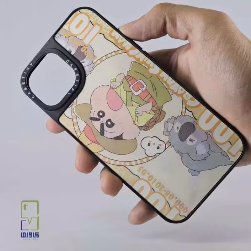 قاب آیفون 13پرو مکس طرح مونوپولی متغیر (من / پولش) – یه قاب، دوتا استایل