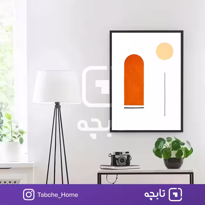 تابلو دیواری هندسه احساس