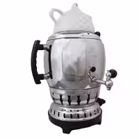 سماور گازی ایران پارس مدل بدون تنوره ظرفیت 6 لیتر کد 1371