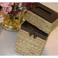 ست سطل ودستمال کاغذی 