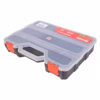 جعبه ابزار پلاستیکی اورگانایزر 12 اینچ ساخت ایران رونیکس مدل RH-9128