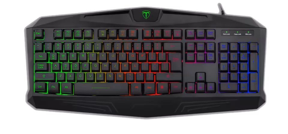 کیبورد گیمینگ تی دگر مدل Keyboard Gaming T-Dagger TGK202