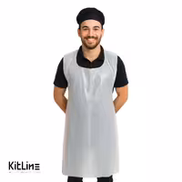 پیشبند یکبار مصرف نایلونی ندگار (کارتن 100 عددی)