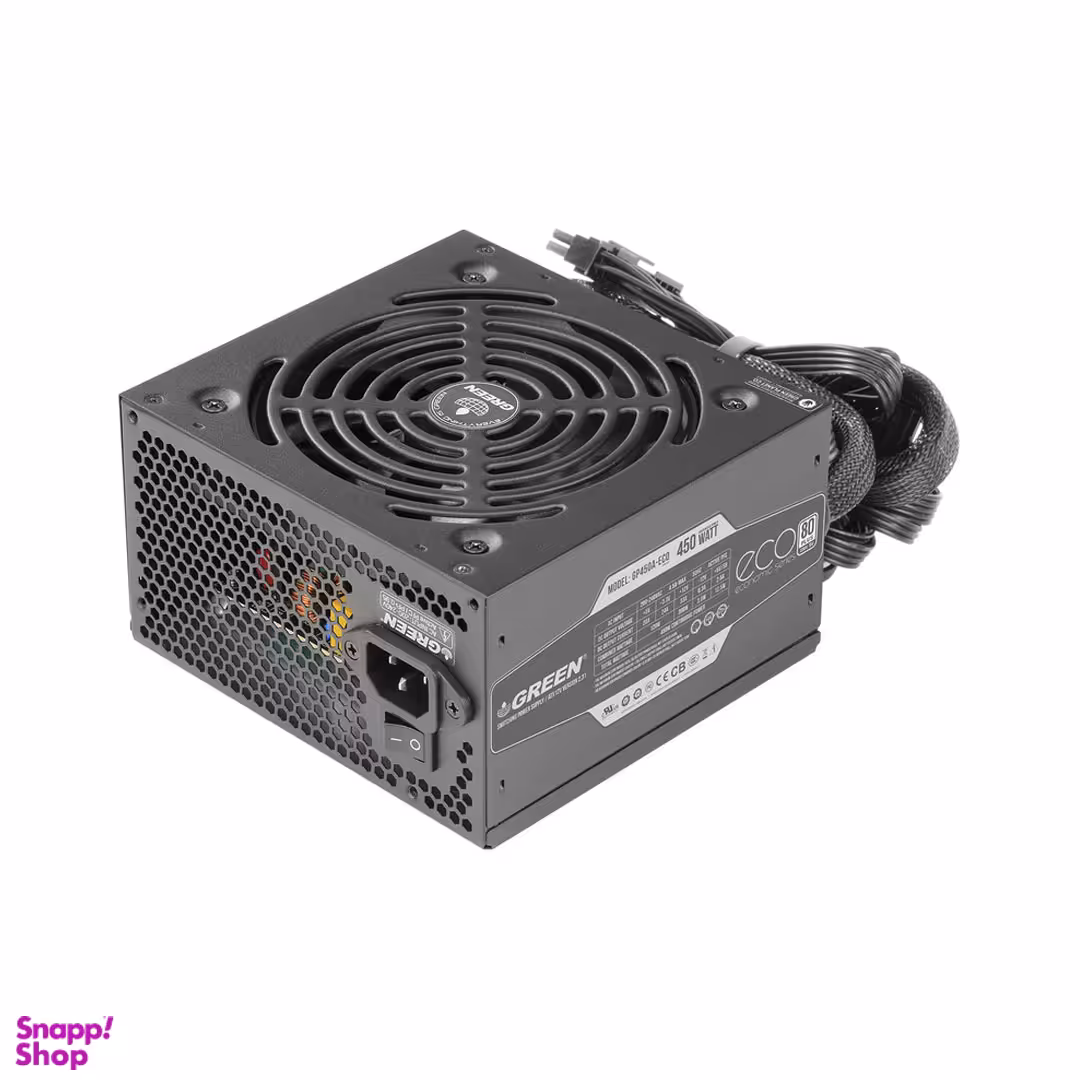 پاور گرین مدل GP480A-EUD 80Plus Bronze توان 480 وات