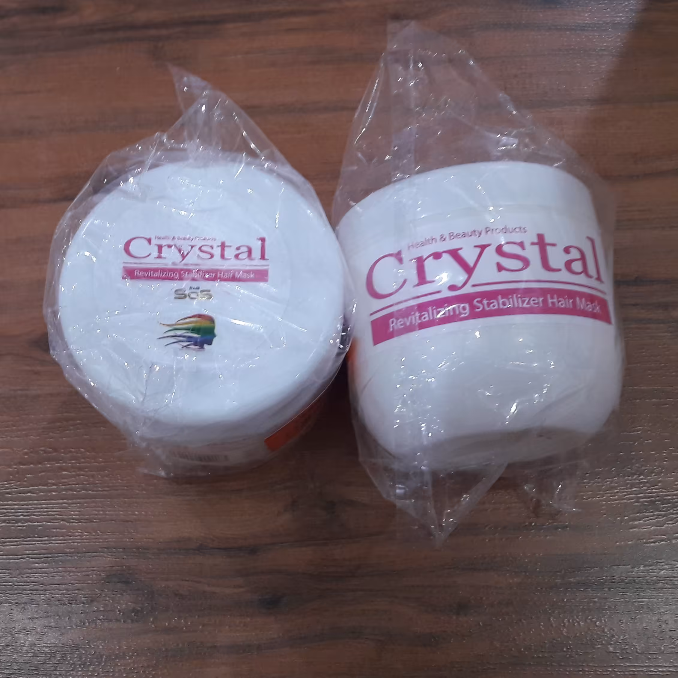 ماسک مو کریستال با آبکشی و مدل کاسه ای