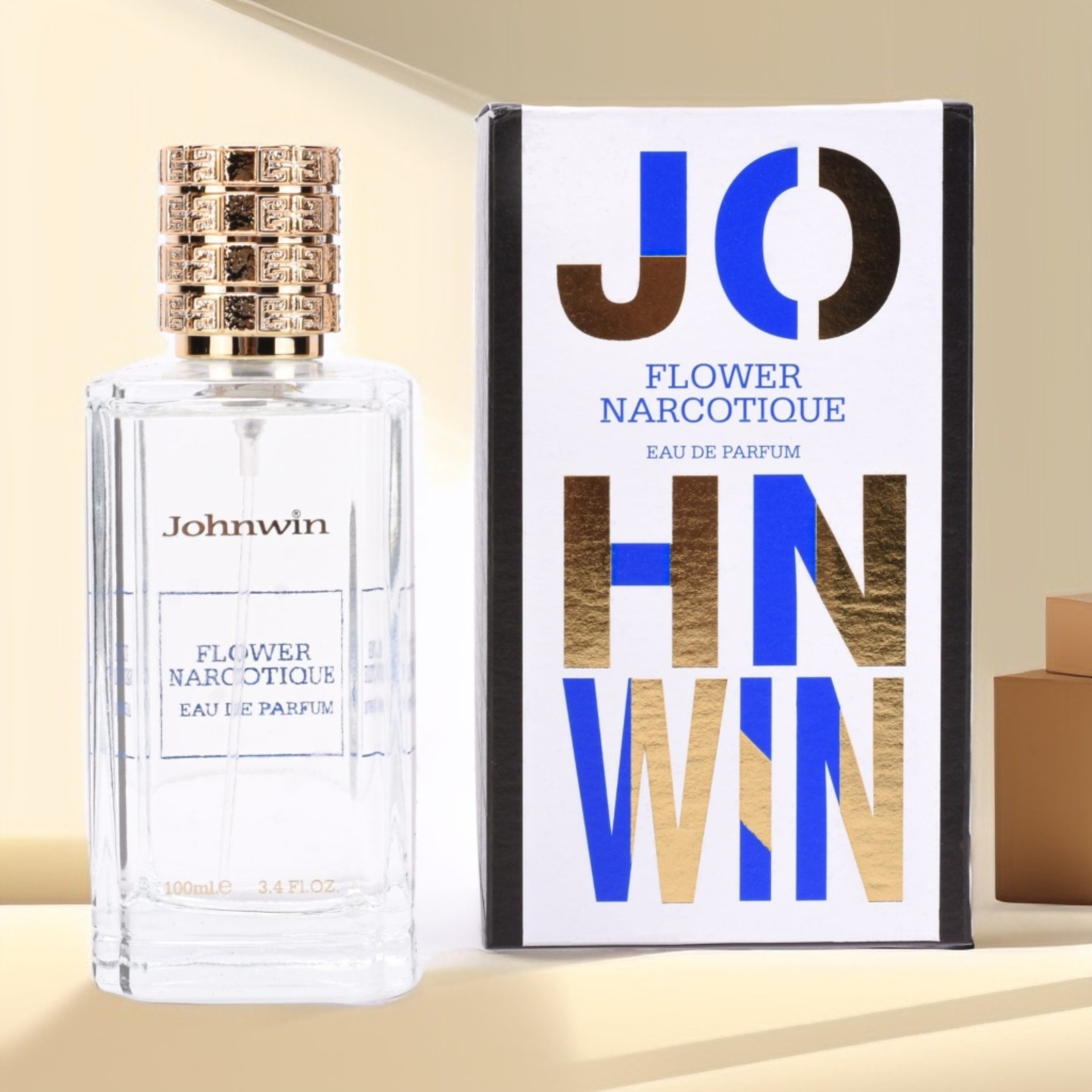 عطر ادکلن فلور نارکوتیک زنانه مردانه جانوین و فرگرنس اورجینال  100 میل Johnwin Fleur Narcotique