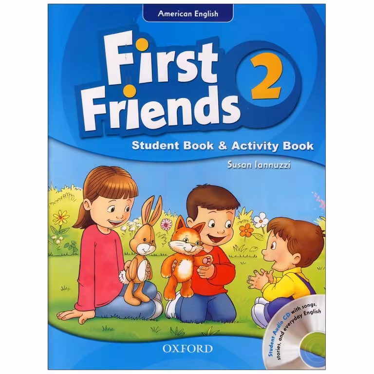  کتاب American English First Friends 2 اثر Susan lannuzzi انتشارات oxford