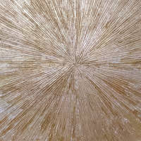 نقاشی برجسته باتکنیک اکرلیک. کار شده با ورق طلا