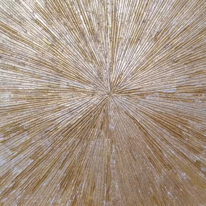 نقاشی برجسته باتکنیک اکرلیک. کار شده با ورق طلا