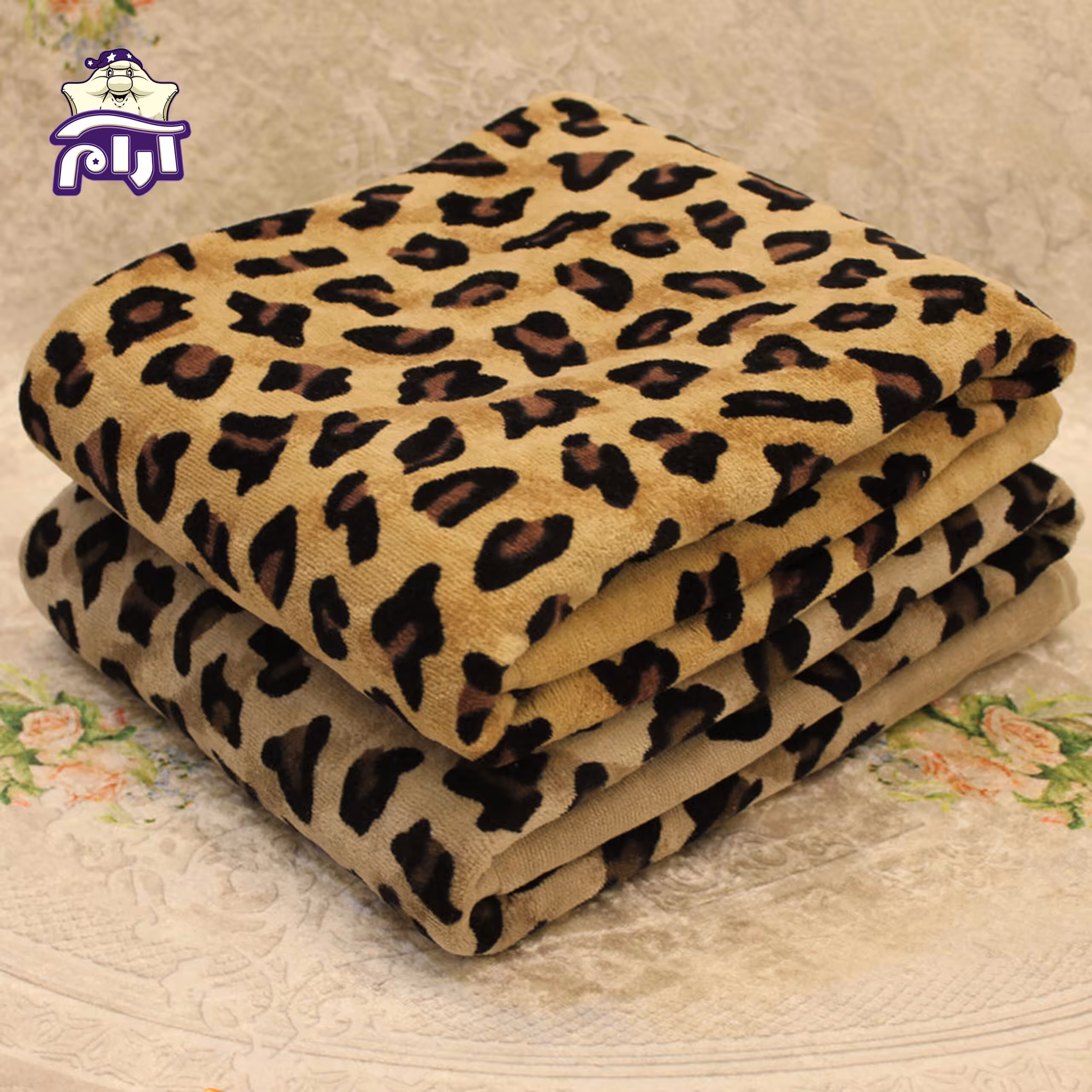 حوله حمامی پودایران مدل پلنگی