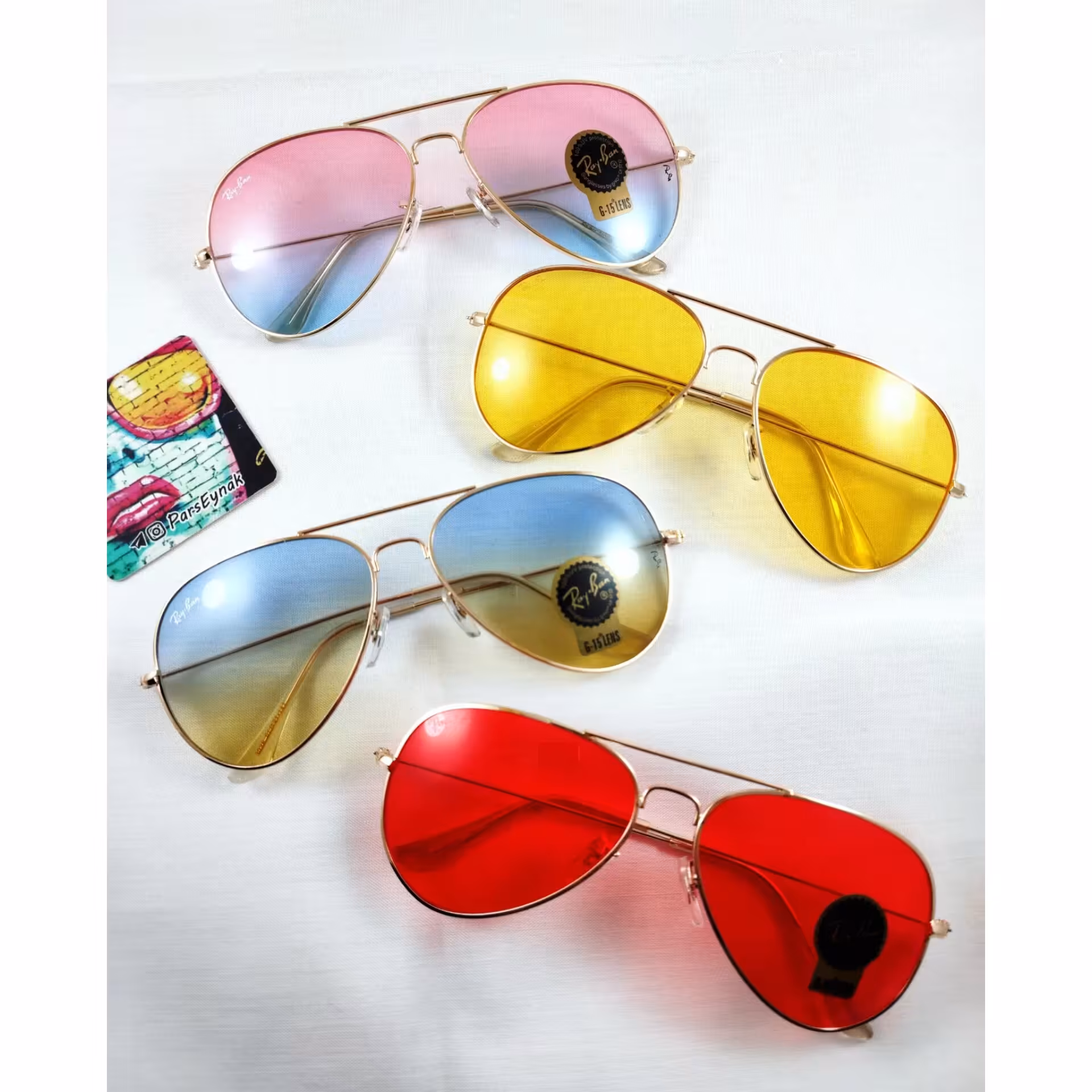 عینک خلبانی شب و روز  اسپرت ریبن مدل RB 3026