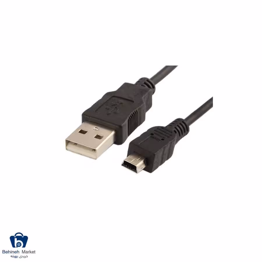 کابل تبدیل USB2.0 به Mini USB کی نت مدل K-OC904 طول 1.5متر