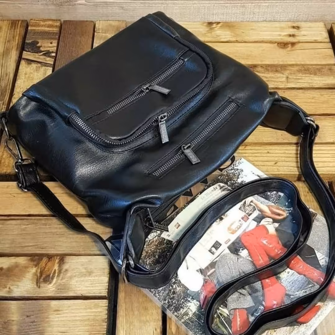 کیف اسپرت جادار دخترانه کیف پاسپورتی کوله  سه حالته بند بلند  کیف دخترانه کوله اسپرت کیف مجلسی کیف چرم کیف خارجی 