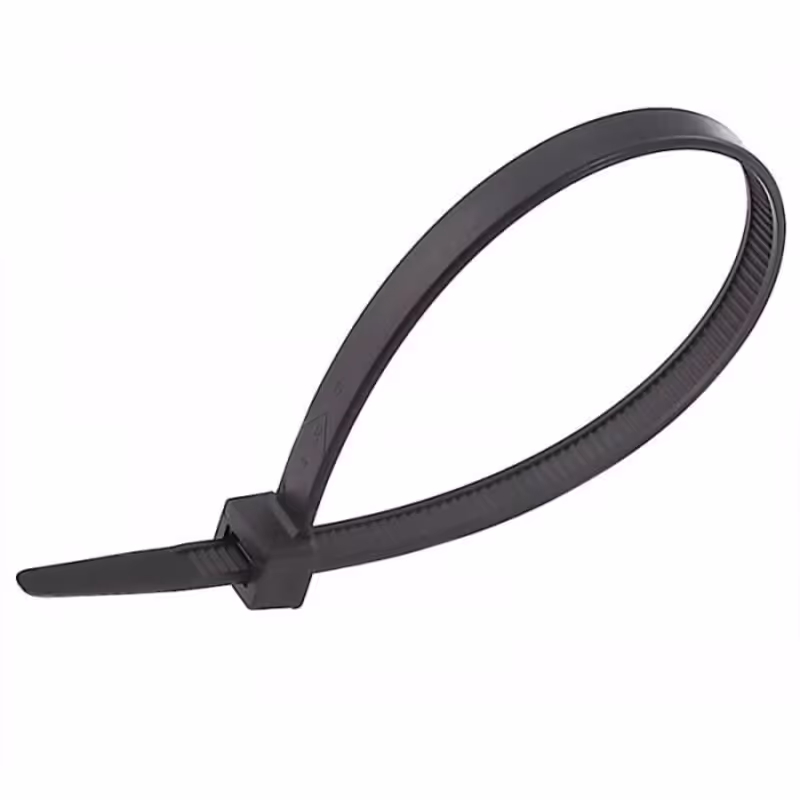 بست کمربندی مشکی 20 سانت 10 عدد