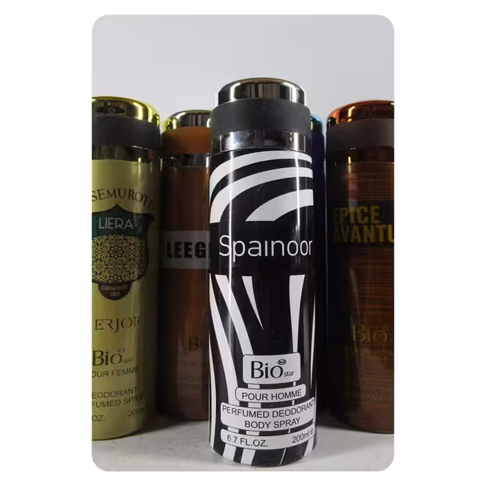 اسپری خوشبو کننده بدن آقایان بیو استار رایحه اسپلندور Esplendor حجم 200 میلی لیتر