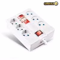 محافظ دیجیتال شش خانه پارت الکتریک با کابل 5 متری مدل PRT 2160