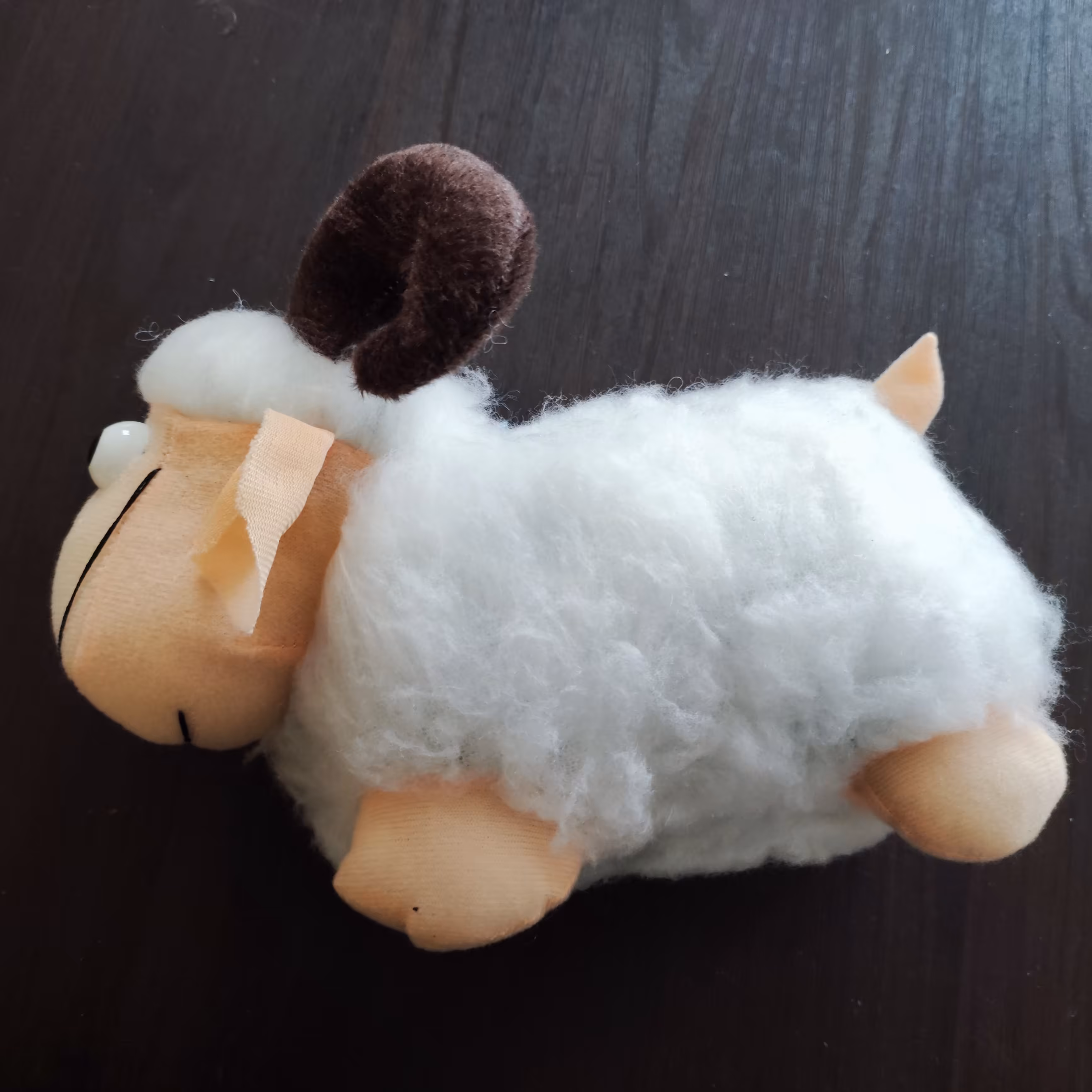 عروسک پولیشی قوچ سفید 25 سانت