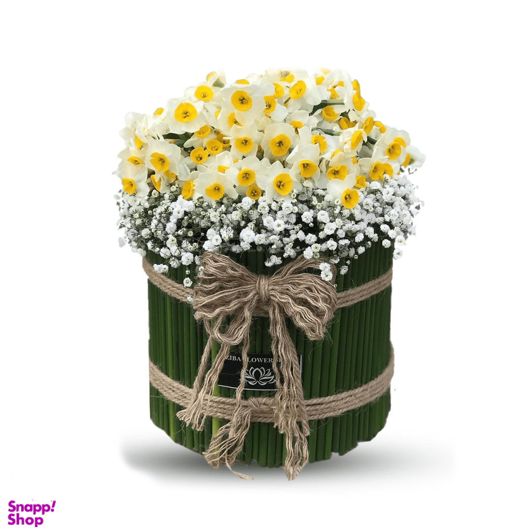 باكس گل طبیعی نرگس