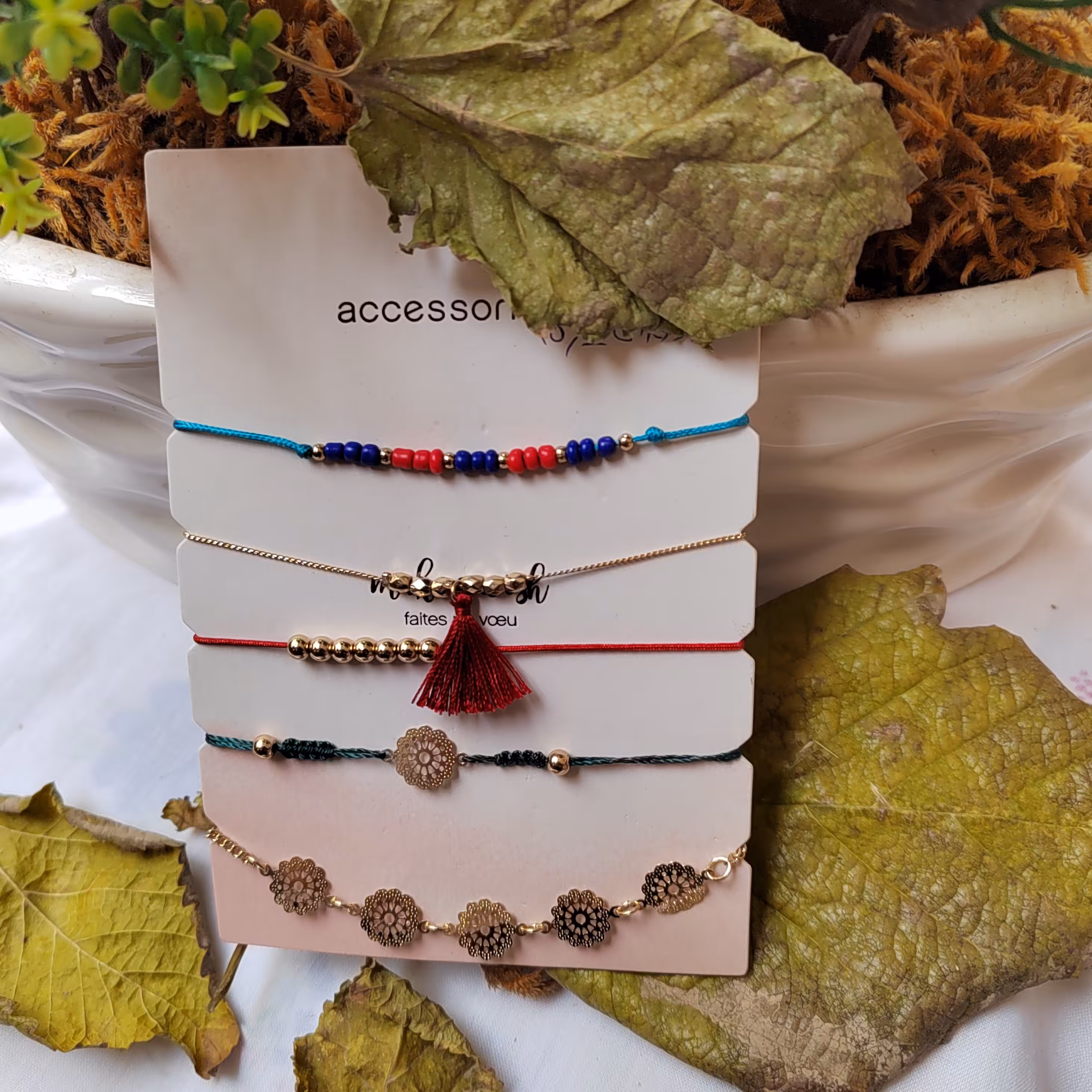 پک کامل دستبند. برند اکسسوری. ارسال رایگان 