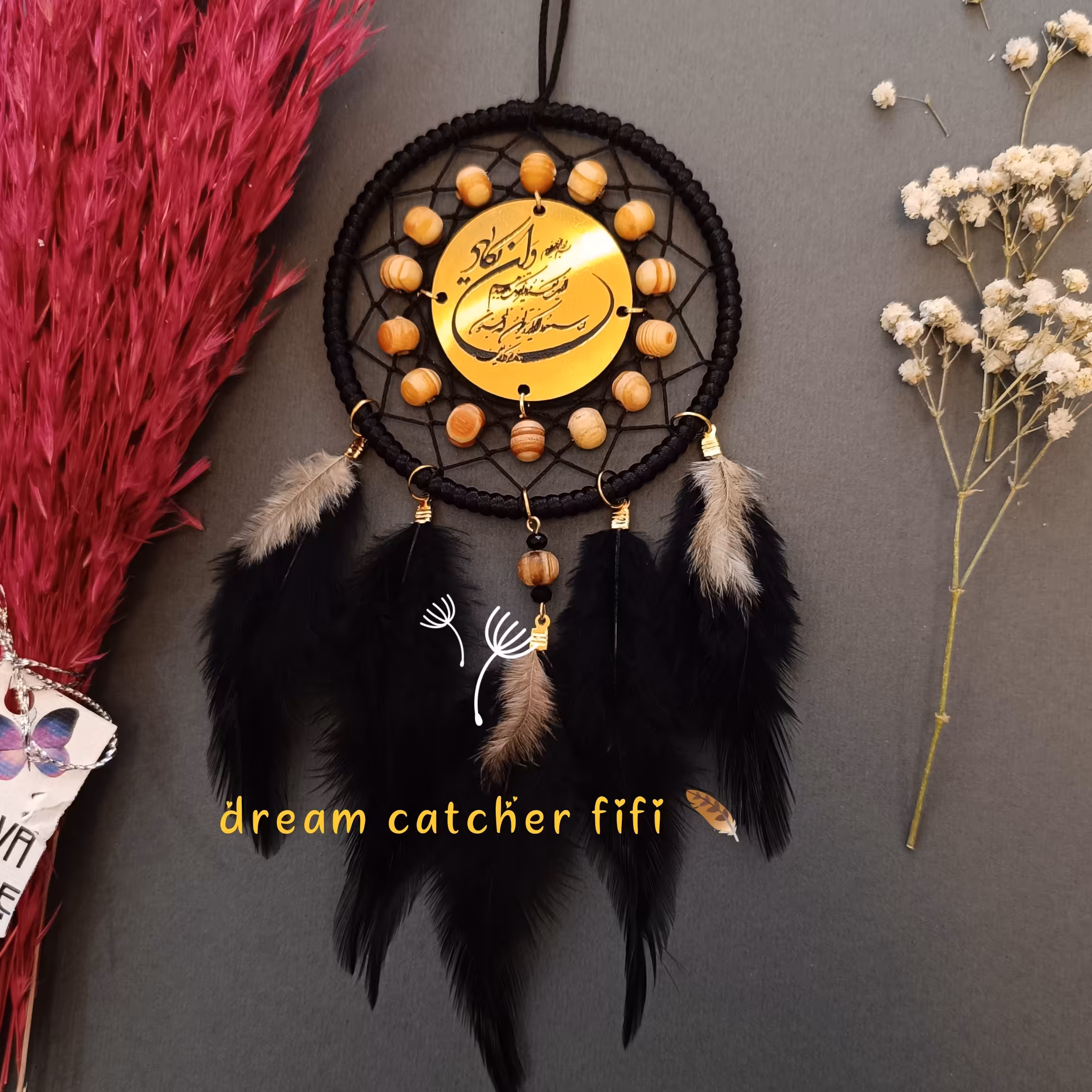 آویز ماشین دریم کچر وان یکاد چوبی