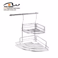 کنج حمام آویز استیل آدلان AS924 (آهیل)