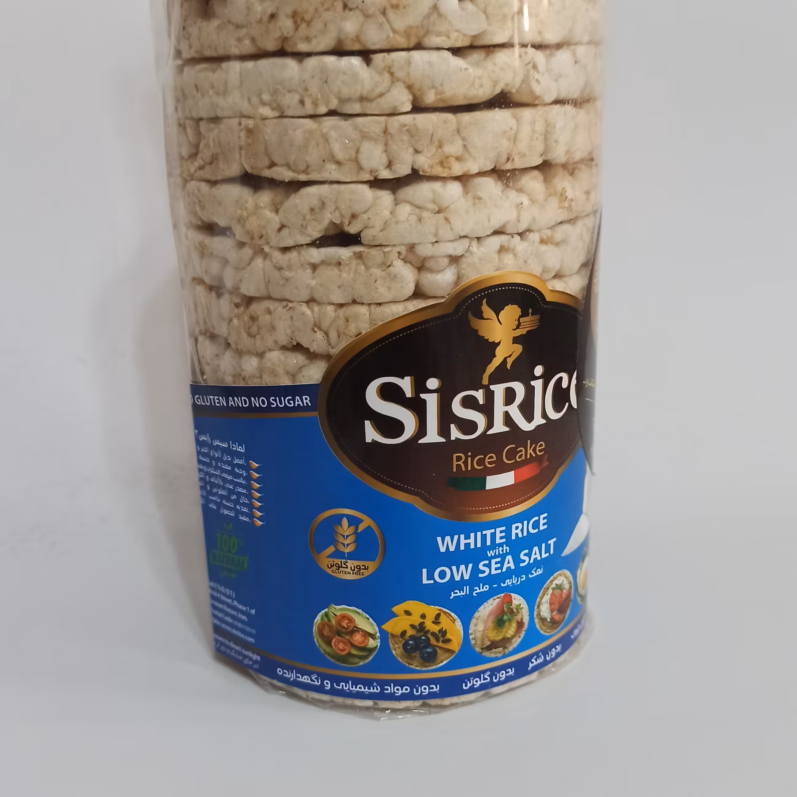  پک ده عددی سیس رایس (کیک برنج)رژیمی میان وعده رژیمی در طعم های مختلف