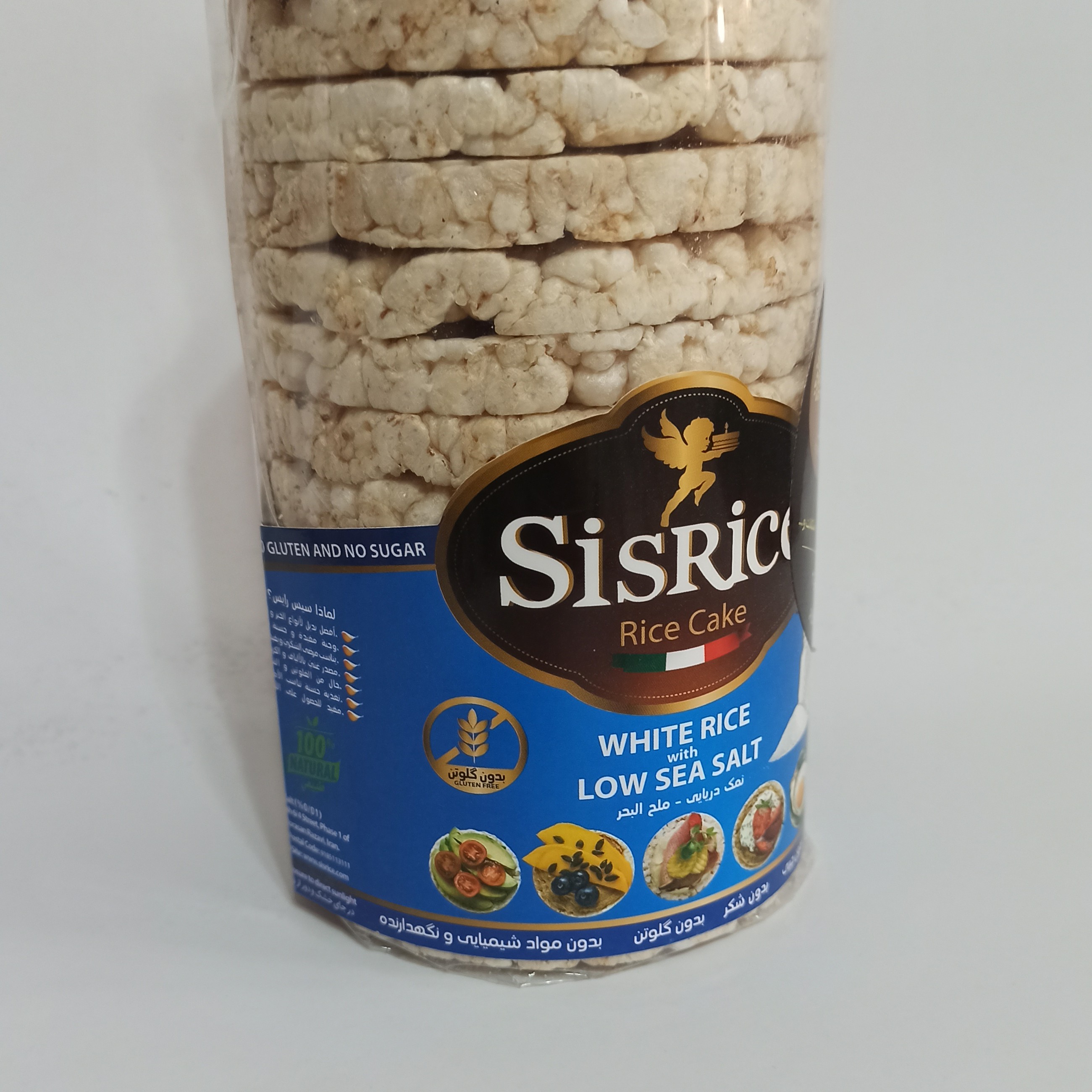 پک ده عددی سیس رایس (کیک برنج)رژیمی میان وعده رژیمی در طعم های مختلف