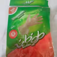 دستکش یکبار مصرف پلاستیکی طوفان