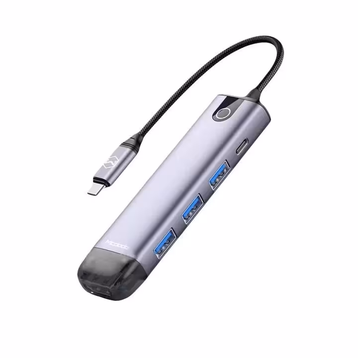 خرید و قیمت هاب 5 پورت USB-C مک دودو مدل HU-7750