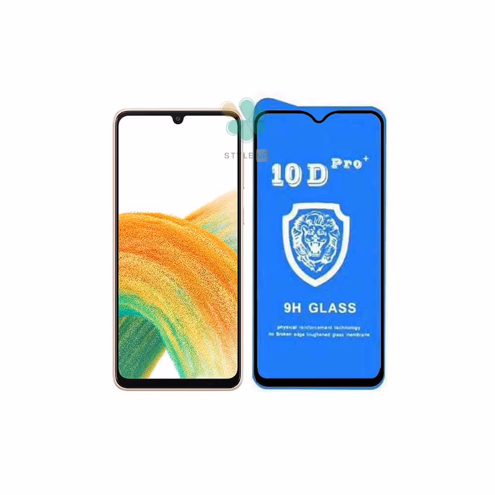 گلس تمام صفحه گوشی سامسونگ Samsung A33 5G مدل 10D Pro