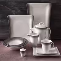 سرویس چینی 97 پارچه کامل کایزر 12 نفره چینی زرین ایران