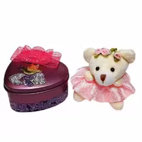 ست هدیه عروسک مدل Elay heart p