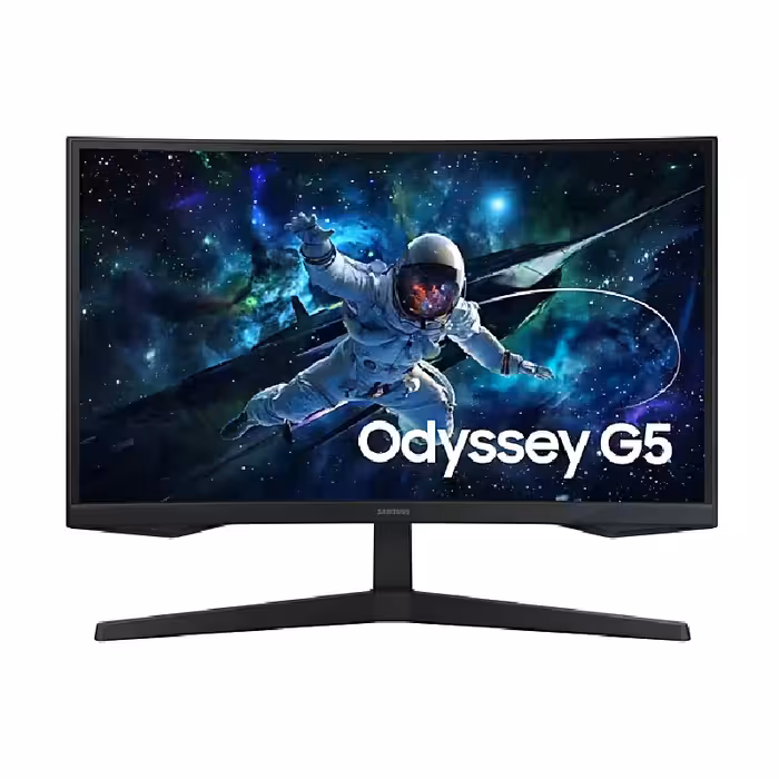 خرید و قیمت مانیتور منحنی گیمینگ 32 اینچی سامسونگ مدل Odyssey G5 LS32CG552EMXUE