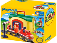 ساختنی پلي موبيل مدل my take along train 6783