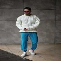شلوار گرمکن آبی مردانه تایر TIRE اورجینال OUTFİT MAN