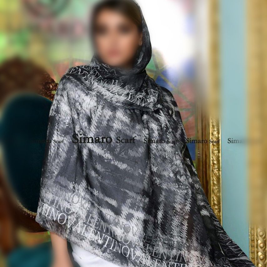 روسری نخی دور ریش کد442