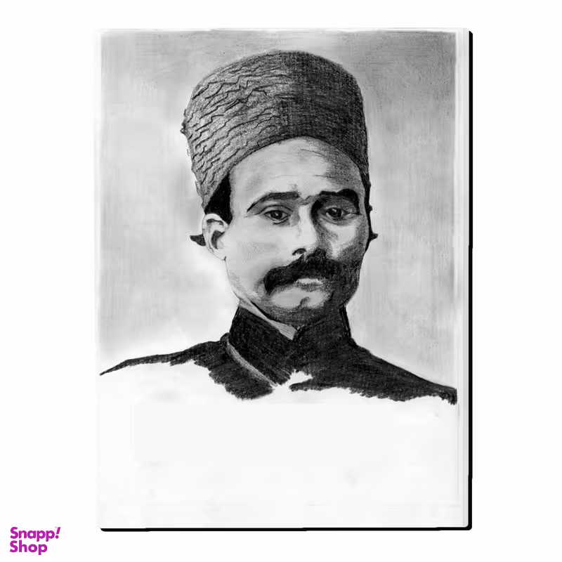 تابلو شاسی بکلیت طرح ایران قدیم باقرخان مدل SH-14364