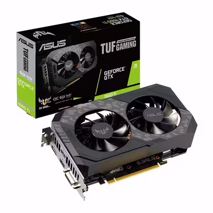 کارت گرافیک ایسوس TUF GTX1660TI O6G GAMING