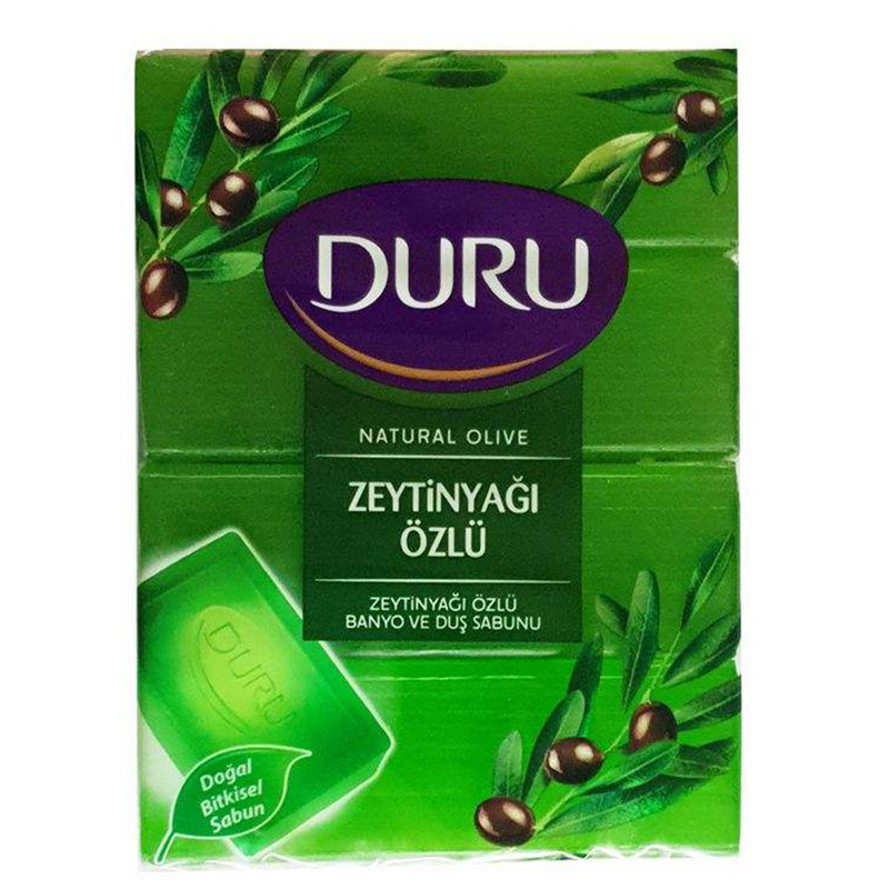 صابون شستشو دورو مدل Zeytinyagi وزن 150 گرم بسته 4 عددی
