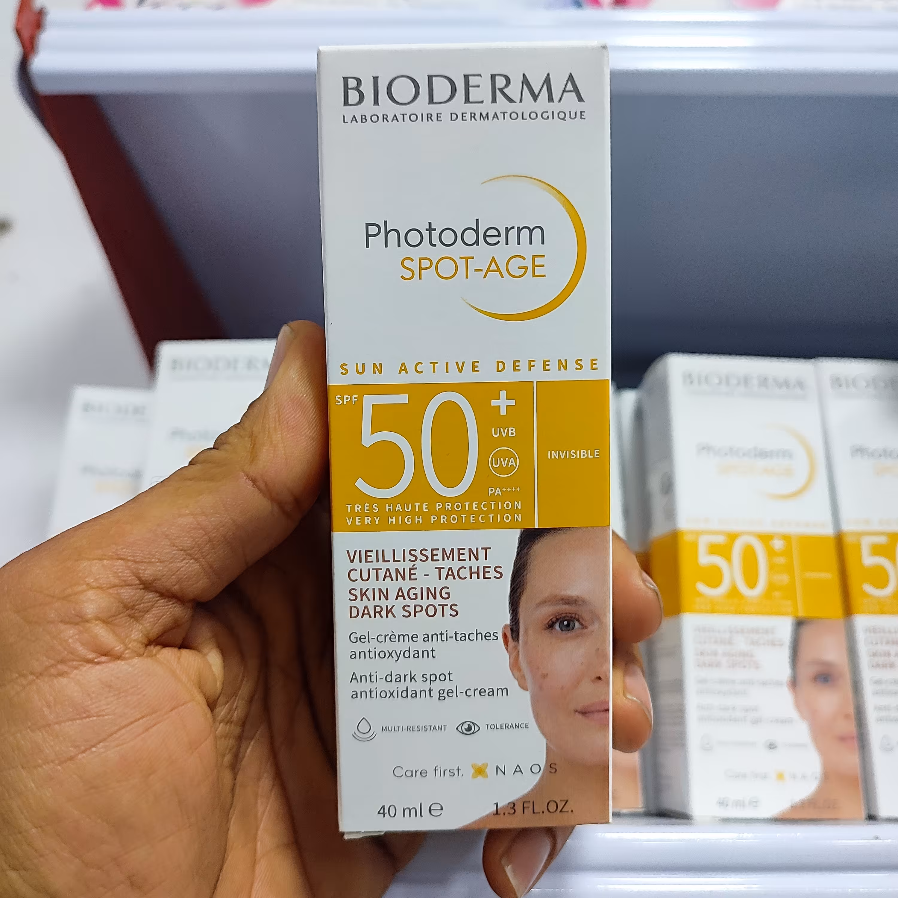 ضد آفتاب ضدچروک و ضدلک بایودرما SPF 50

