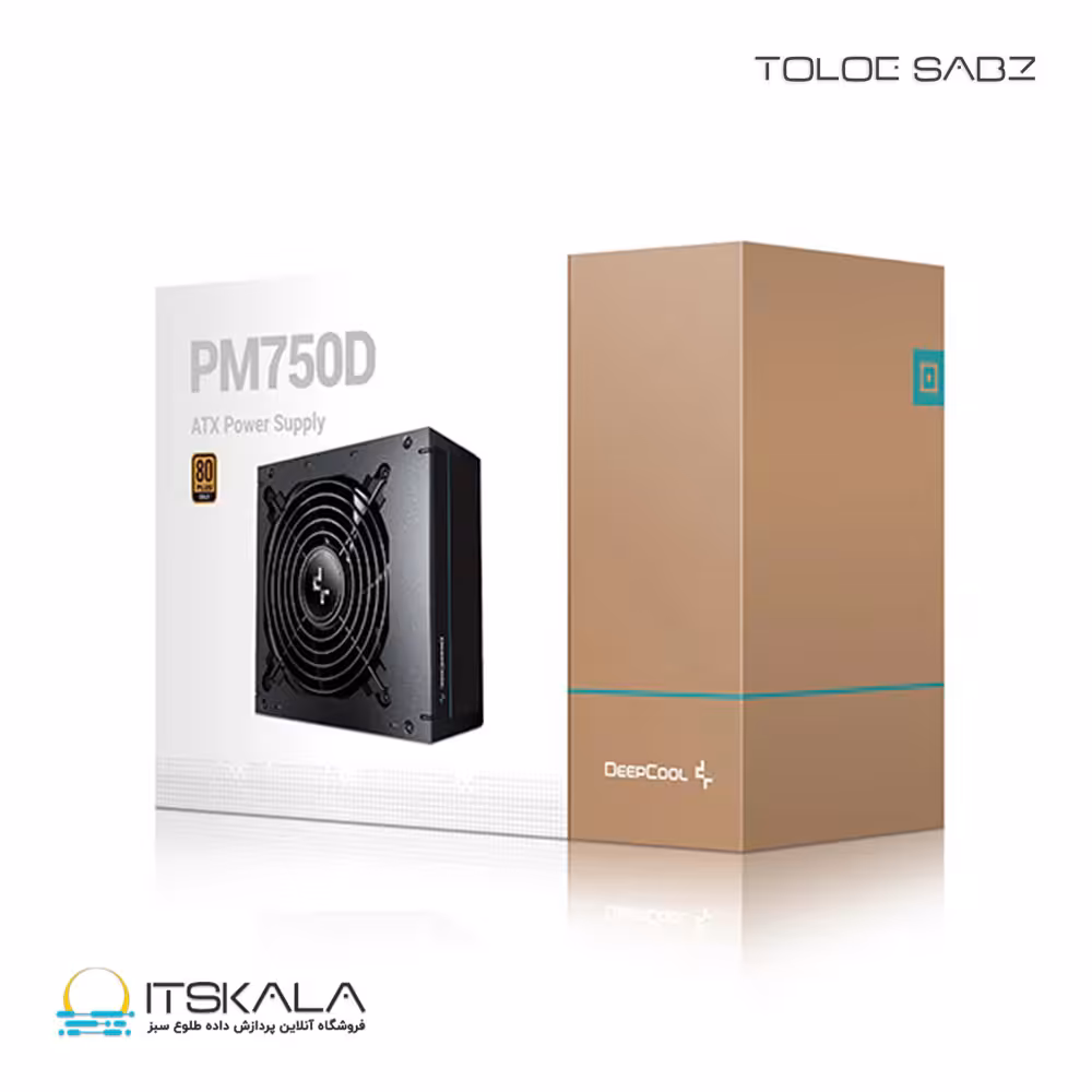 قیمت و خرید پاور 750 وات دیپ کول PM750 D Gold | ITSKALA