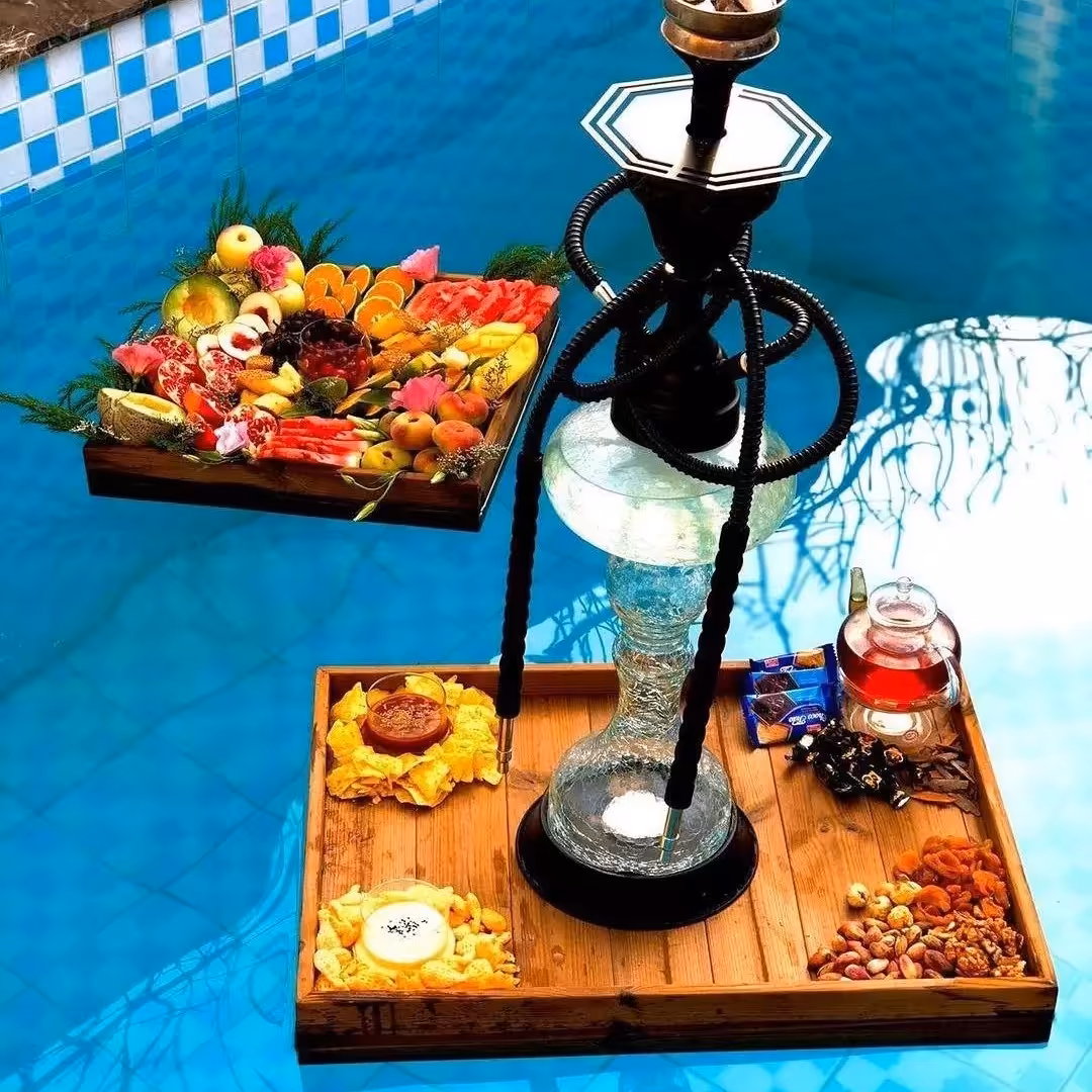 سینی استخر ،ضد آب ، سینی مزه(پسکرایه)