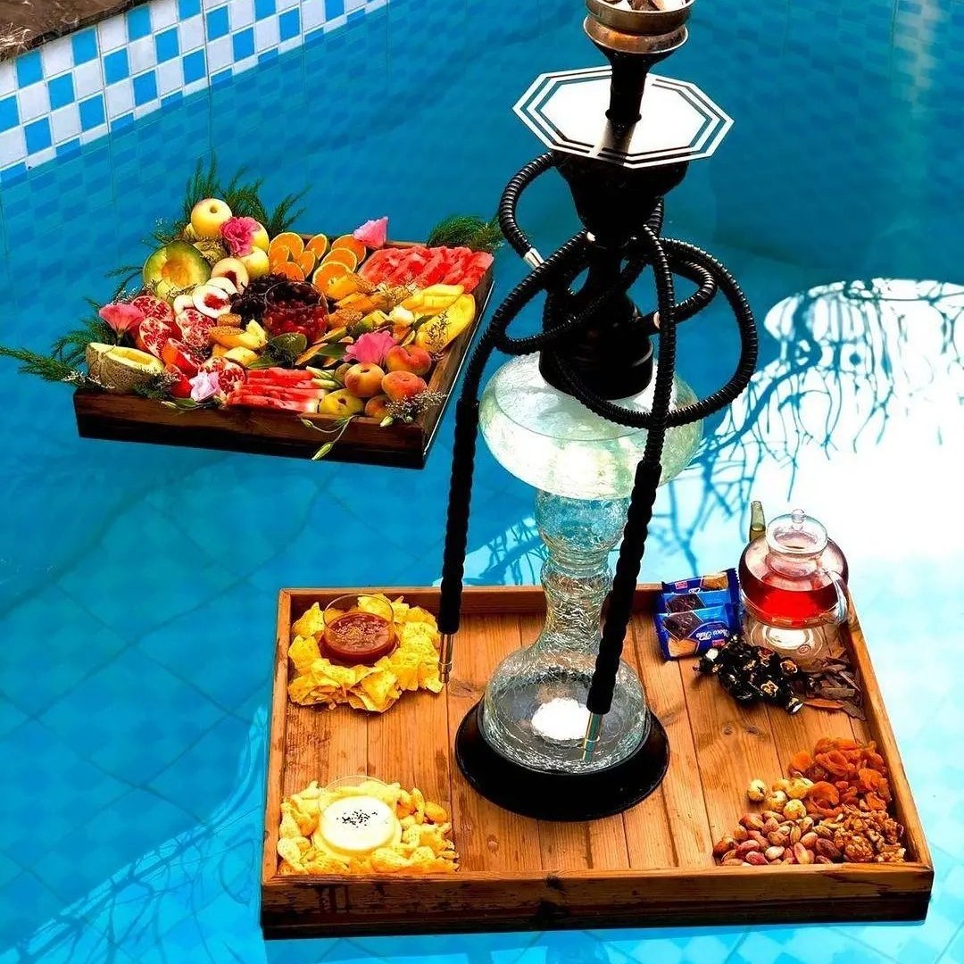 سینی استخر ،ضد آب ، سینی مزه(پسکرایه)