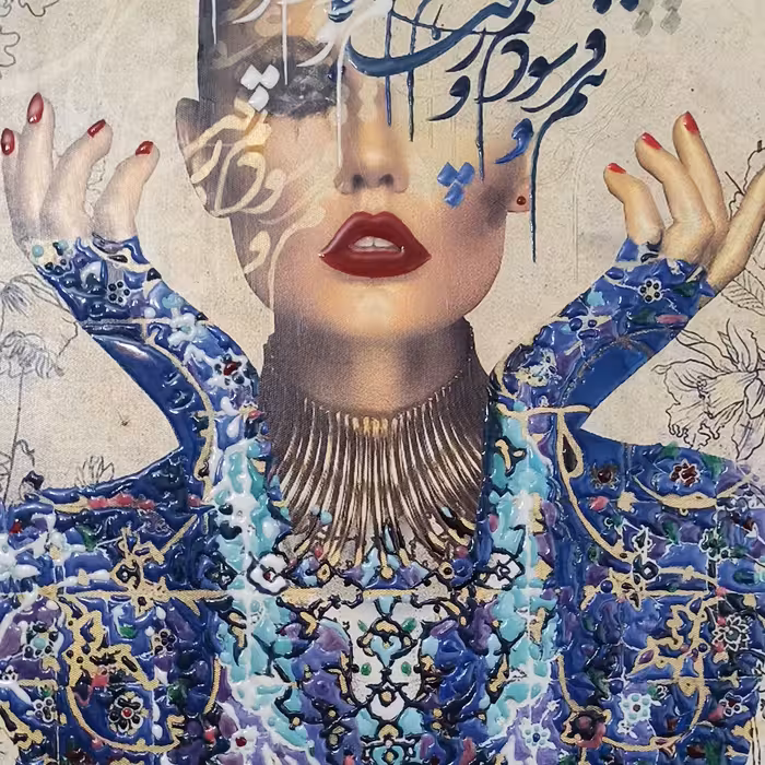 تابلو میکس مدیا  50 در 70