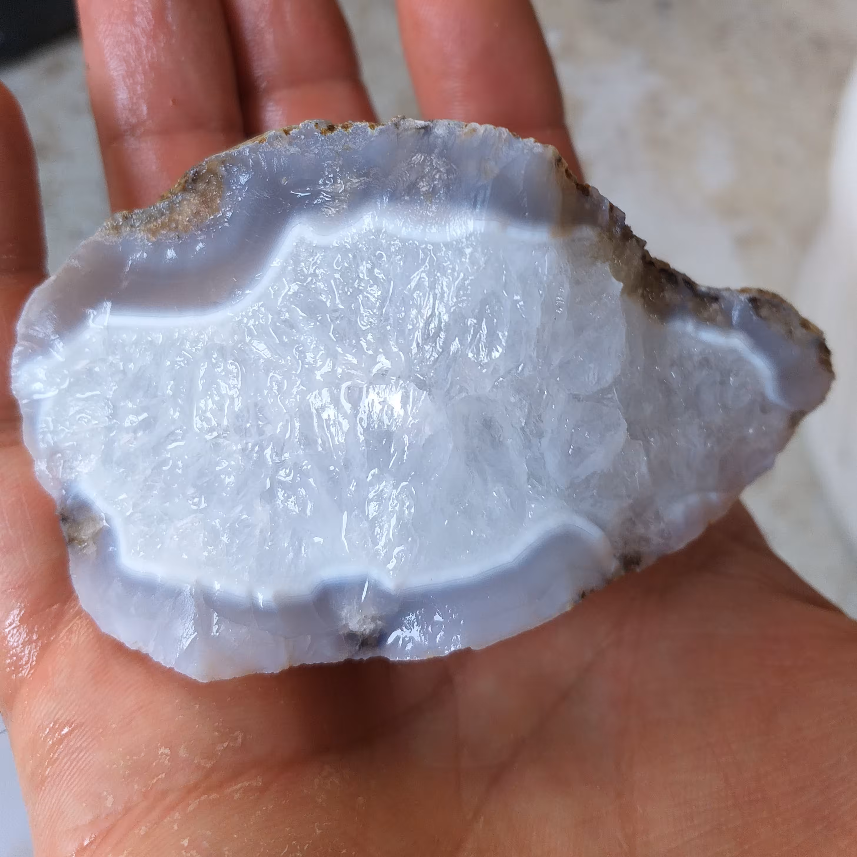 راف  کوارتز  باکیفیت چشم نواز دارای فرکانس عالی،درشت با قیمت عالی(225گرم)